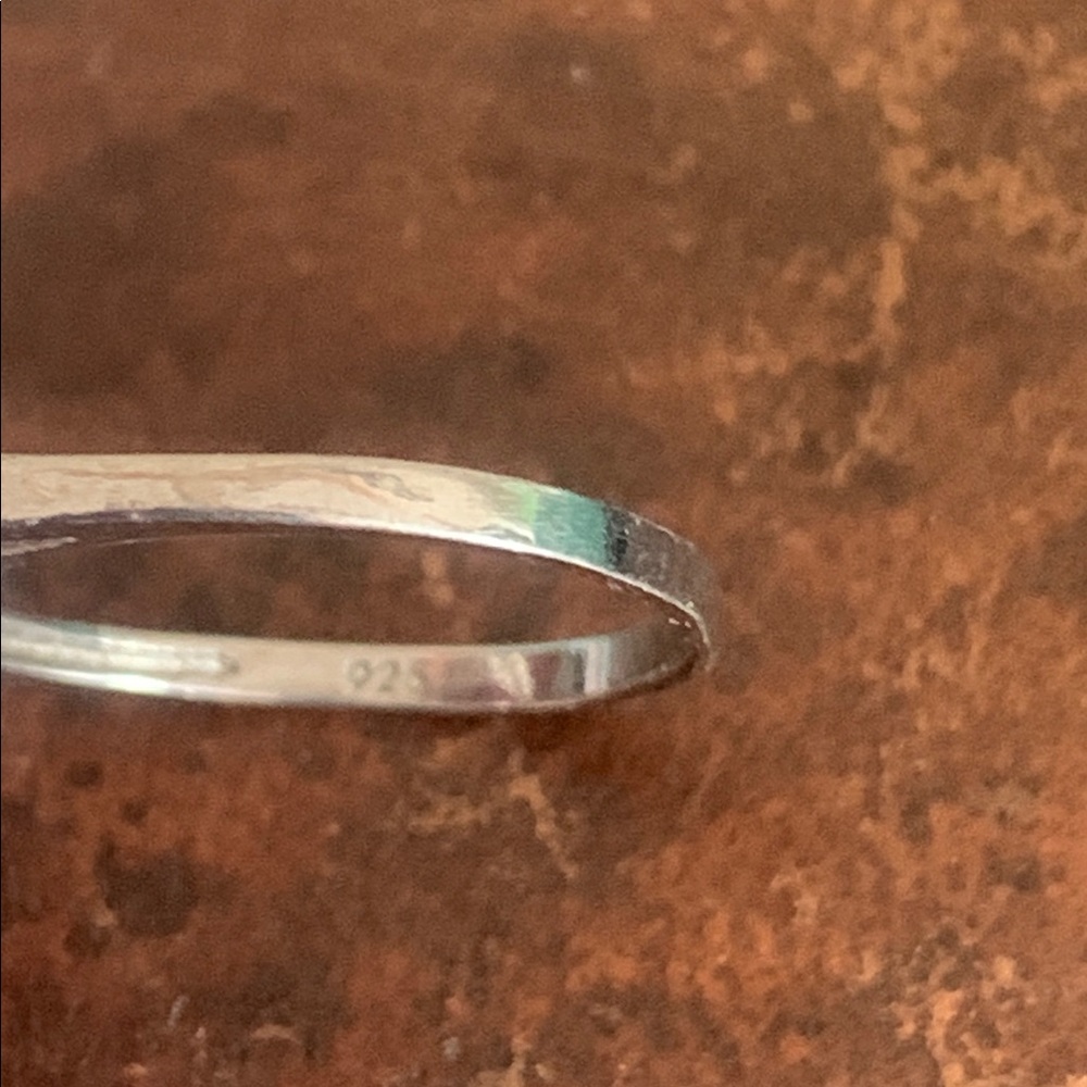 Purple Gemstone 925 Silver Ring - image 4